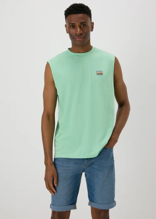 Green Badge Vest - S Image 1