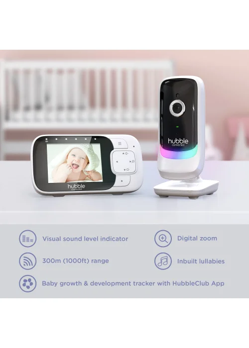 Hubble Nursery Pal Essentials Baby Monitor - One Size Image 2