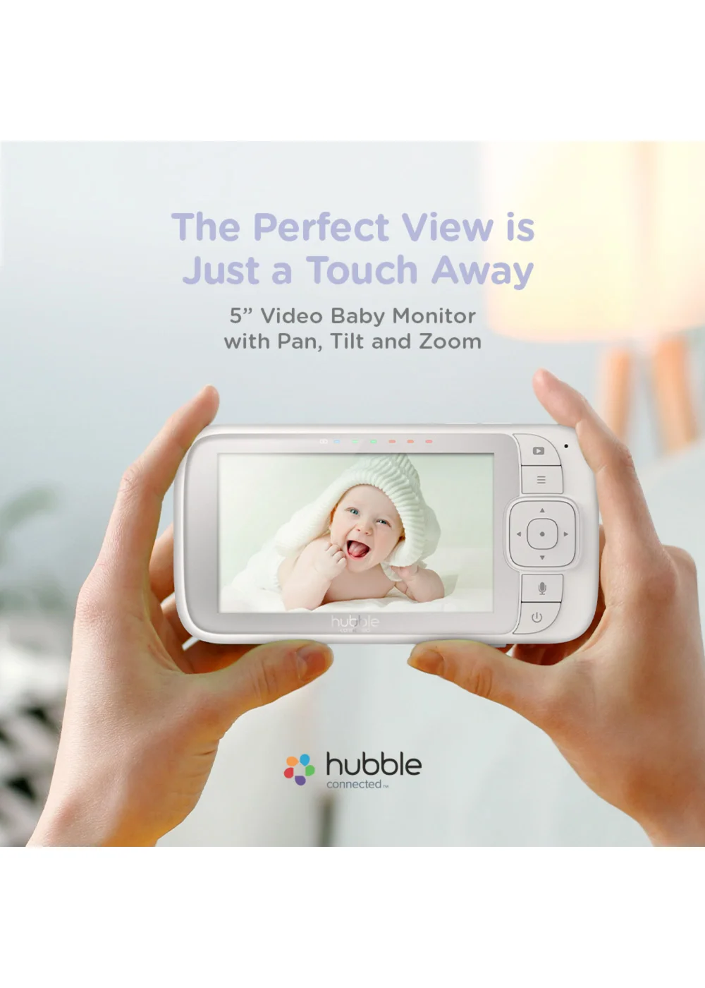 Hubble Nursery View Pro Baby Monitor - One Size Image 2