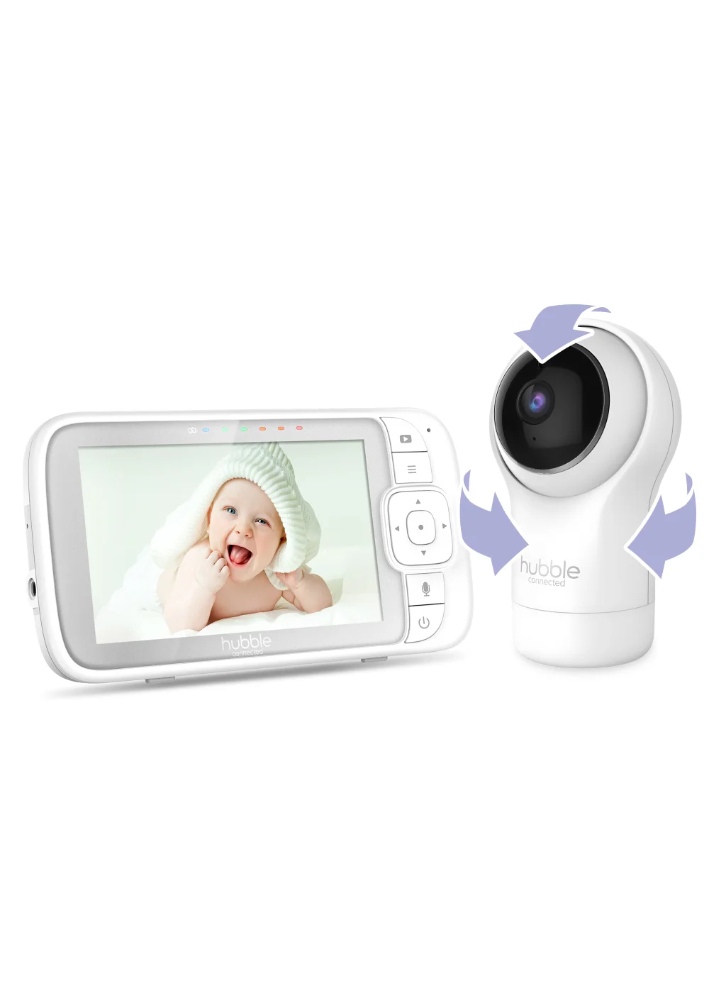 Hubble Nursery View Pro Baby Monitor - One Size Image 1