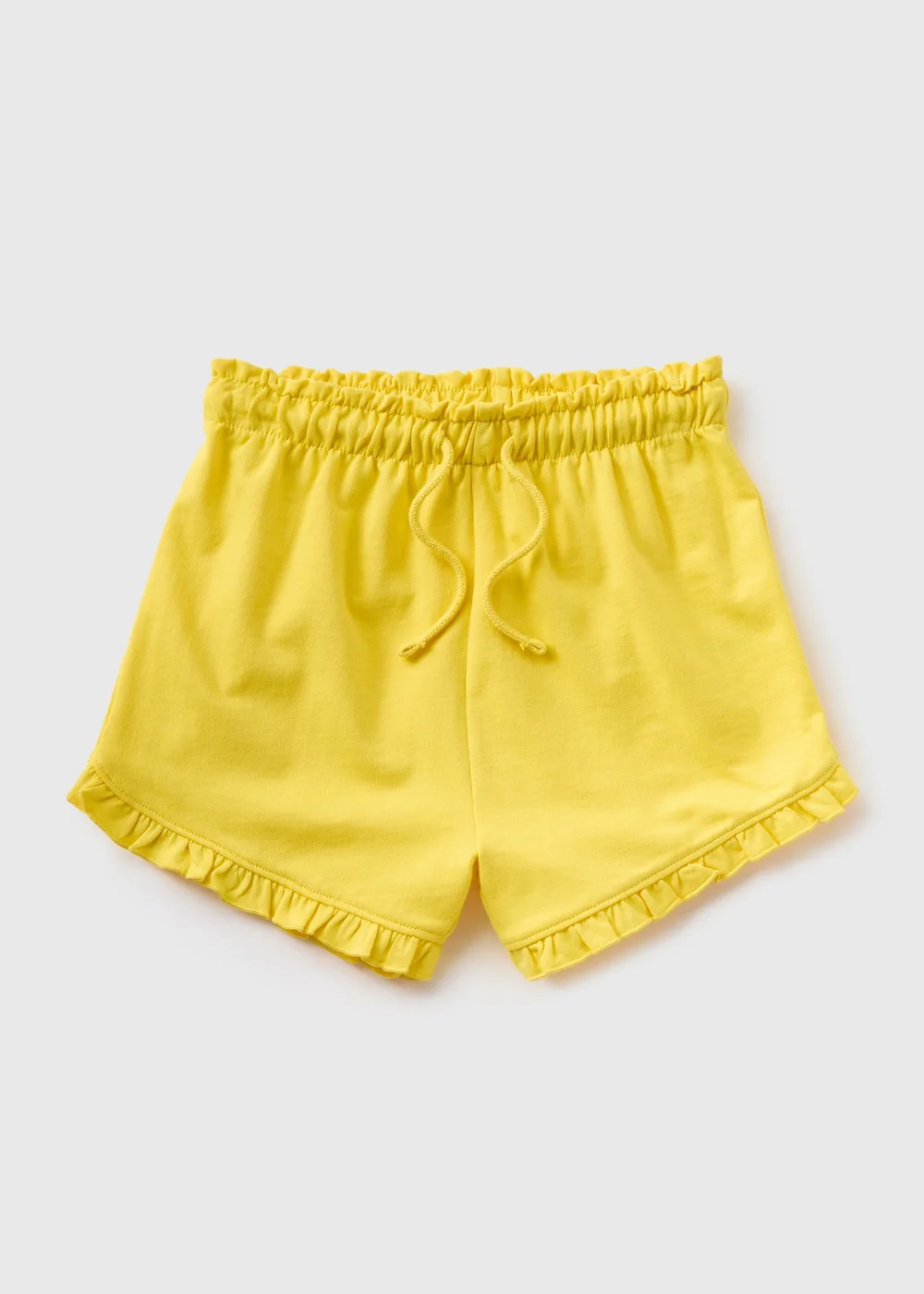 Girls Yellow Sweat Shorts (1-7yrs) - 1 to 1 half years Image 1