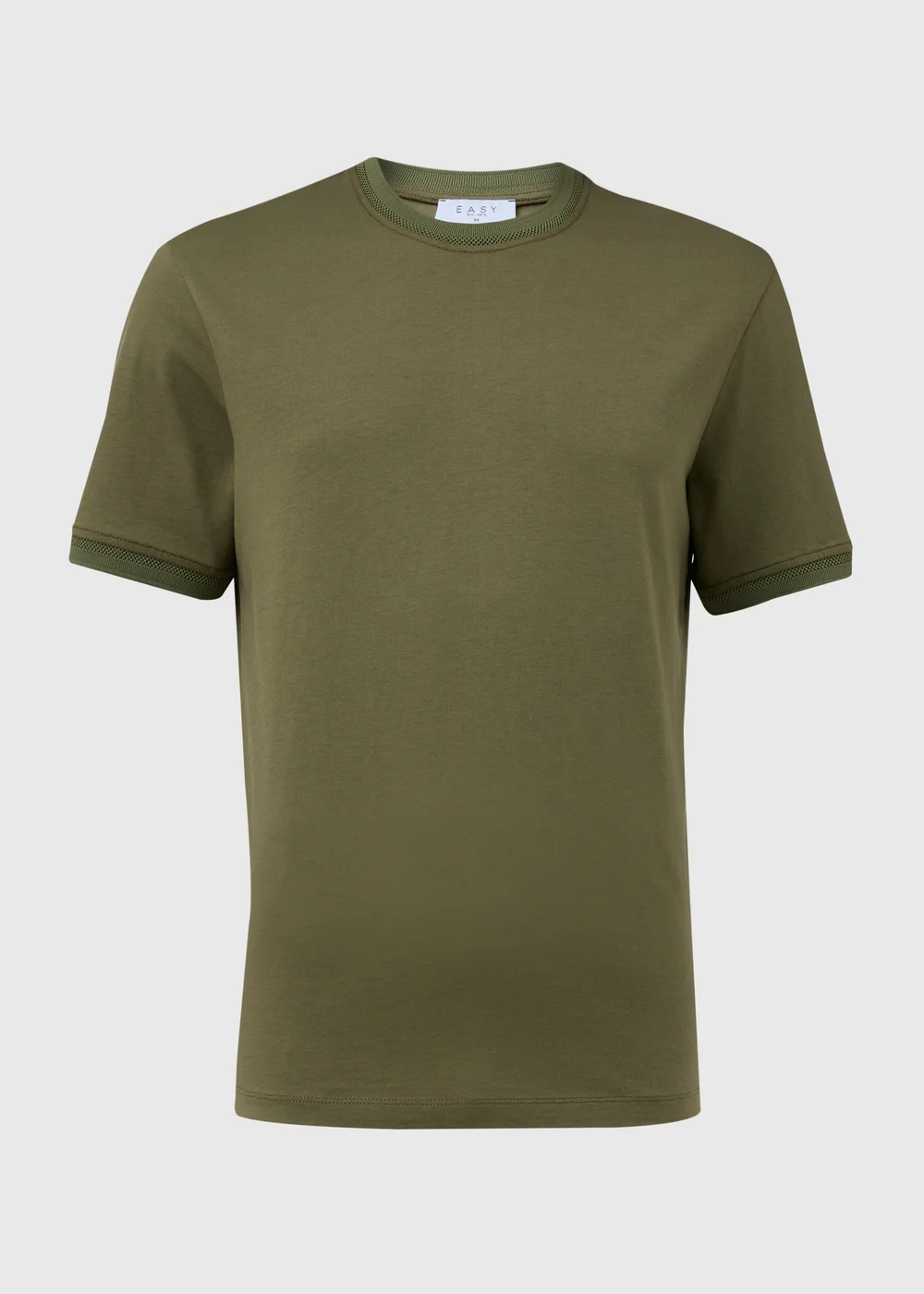 Khaki Trim T-Shirt - S Image 5