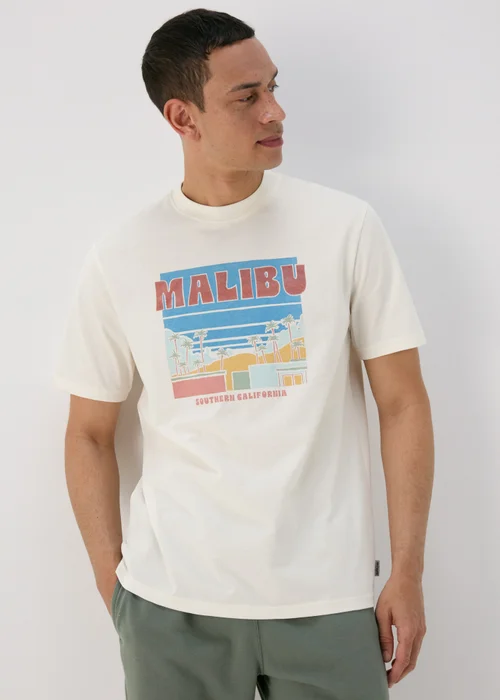Ecru Malibu T-Shirt - S Image 1