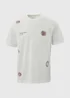 Ecru Abstract T-Shirt - S Image 5