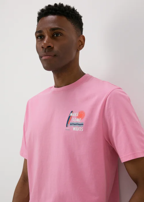 Pink Beach T-Shirt - S Image 3
