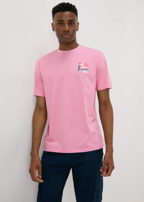 Pink Beach T-Shirt - S Image 1