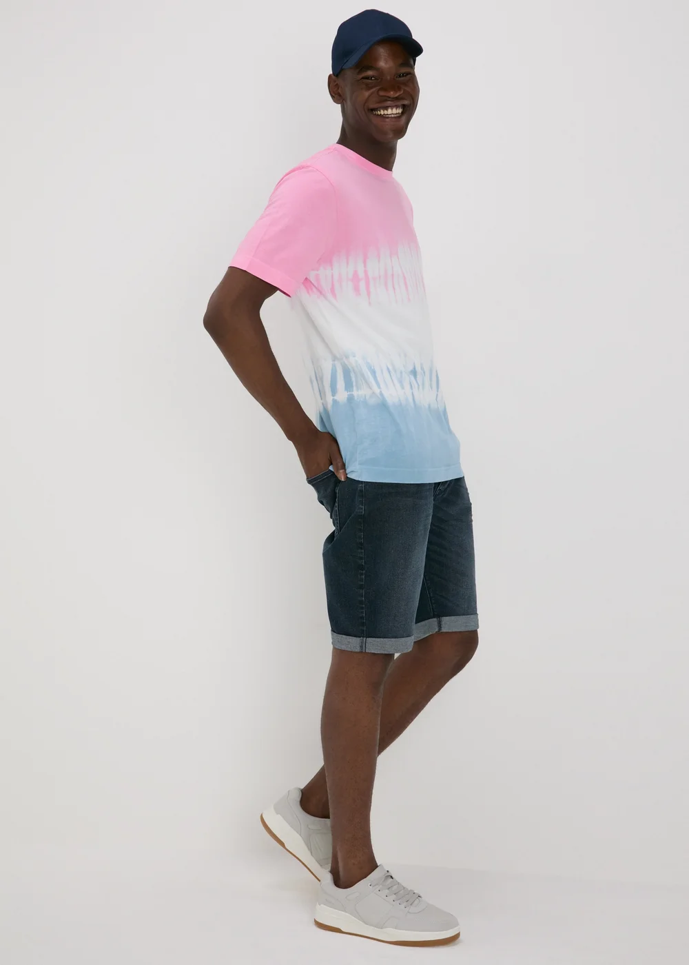 Multicolour Tie Dye T-Shirt - S Image 4