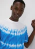 Blue Tie Dye T-Shirt - S Image 3