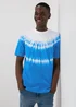 Blue Tie Dye T-Shirt - S Image 1