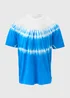 Blue Tie Dye T-Shirt - S Image 5