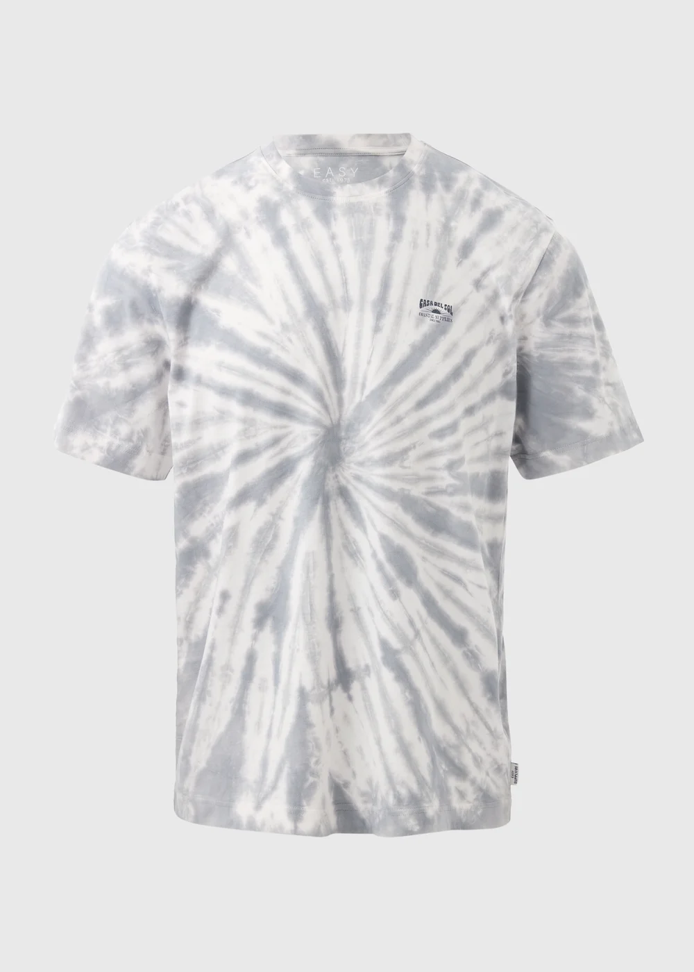 Grey Tie Dye T-Shirt - S Image 5