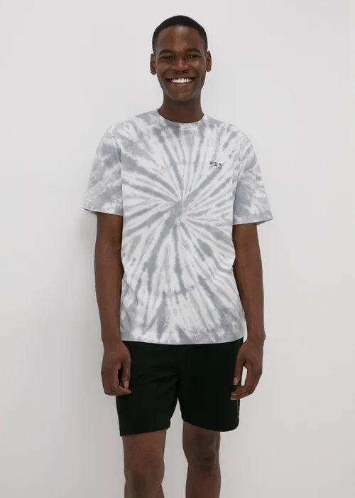 Grey Tie Dye T-Shirt - S Image 1