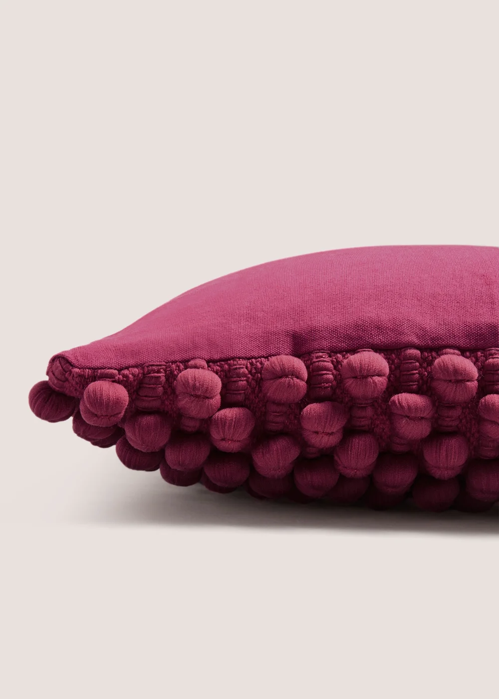 Pink Bobble Cushion Image 2
