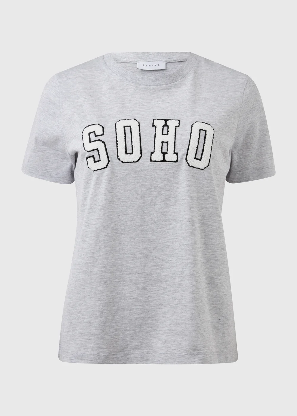 Grey Soho Printed T-Shirt - 8 Image 5
