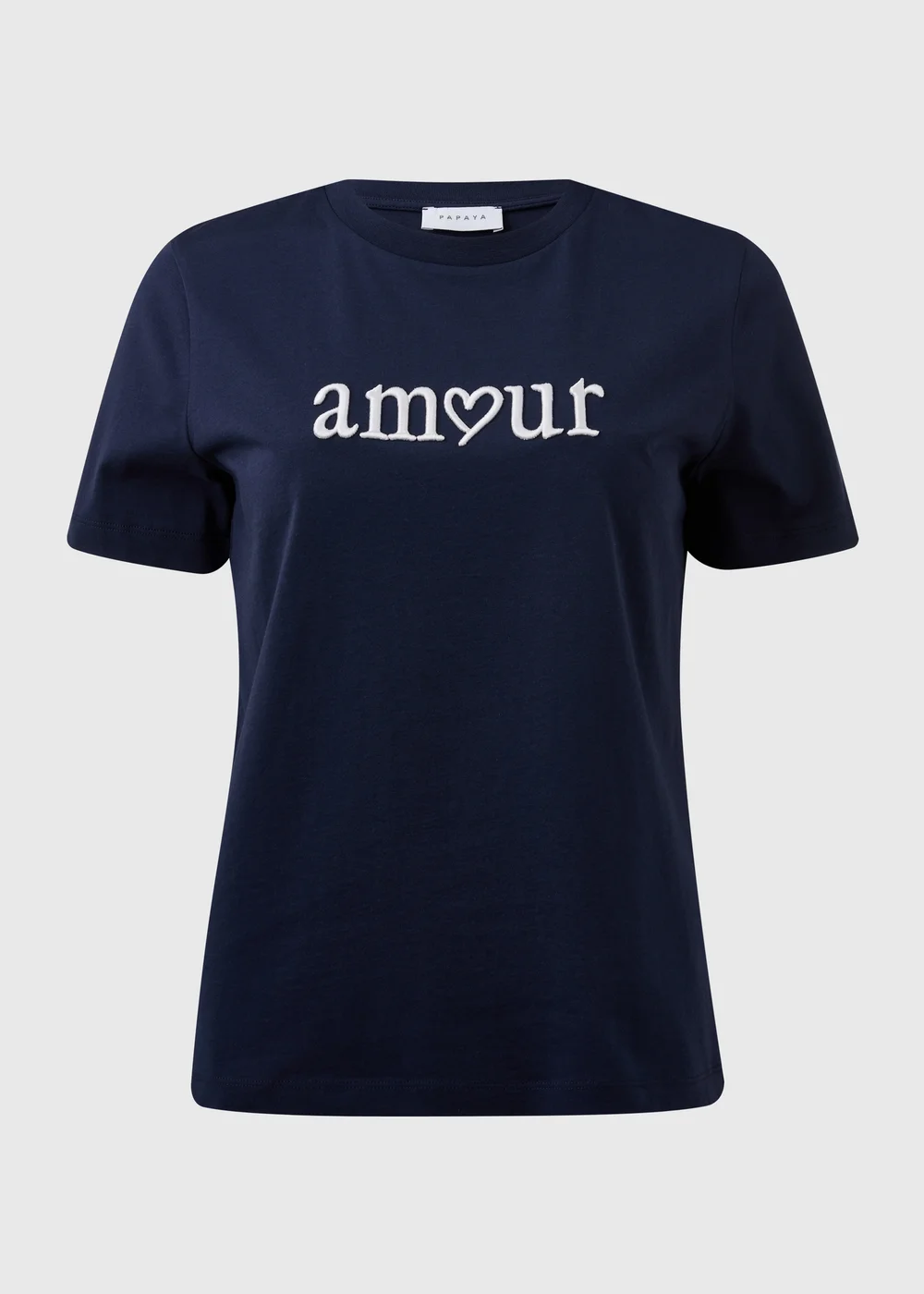 Navy Amour Graphic T-shirt - Size 8 Image 5
