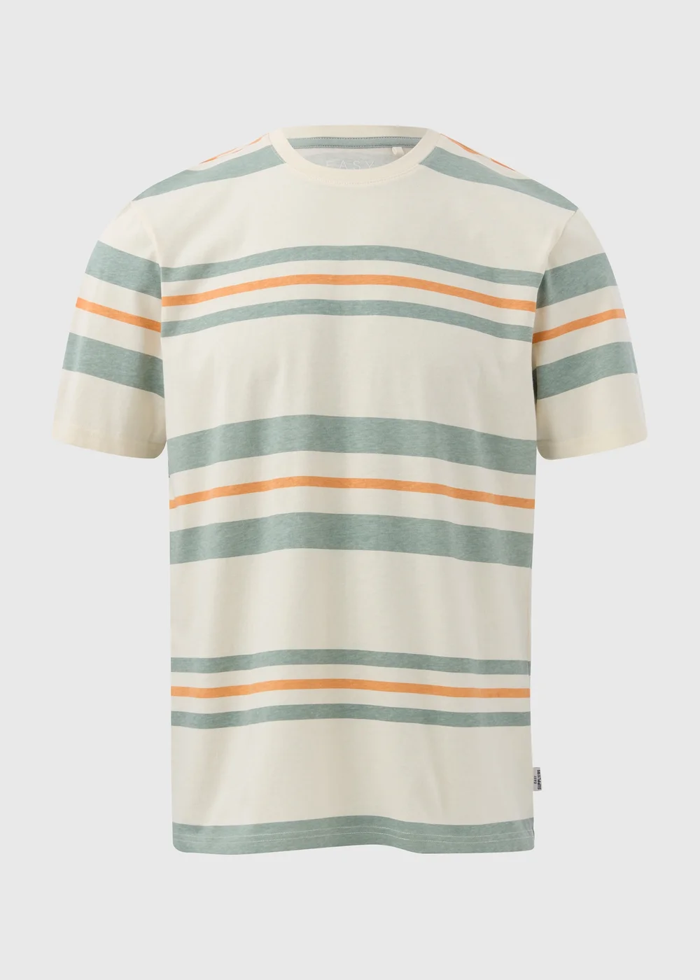 Ecru Multicolour Candy Stripe T-Shirt - S Image 5