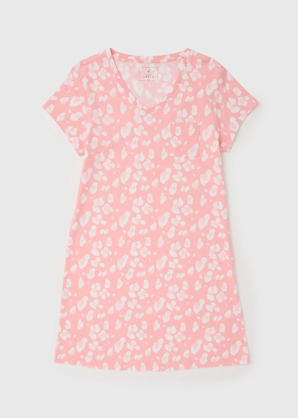 Pink Leopard Print Nightie - Extra small Image 4