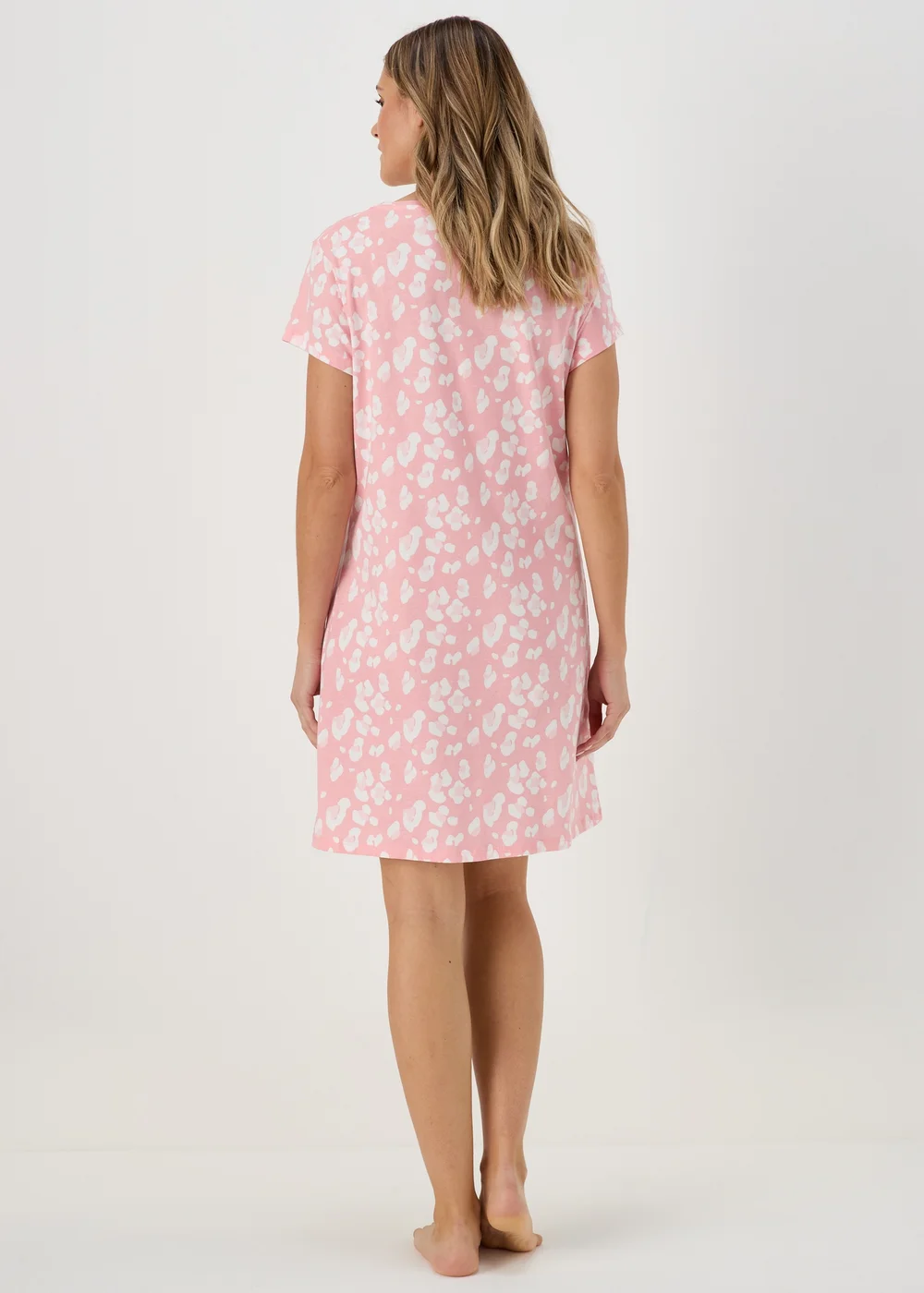 Pink Leopard Print Nightie - Extra small Image 2