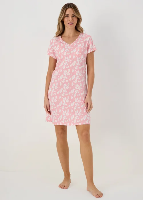 Pink Leopard Print Nightie - Extra small Image 1