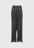 Et Vous Silver Sequin Trousers - Size 8 Image 5