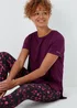 Souluxe Purple Longline Sports T-Shirt - Small Image 4
