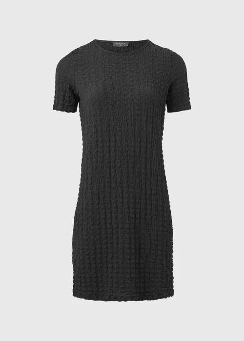 Charcoal Hypertexture Mini Dress - 8 Image 5