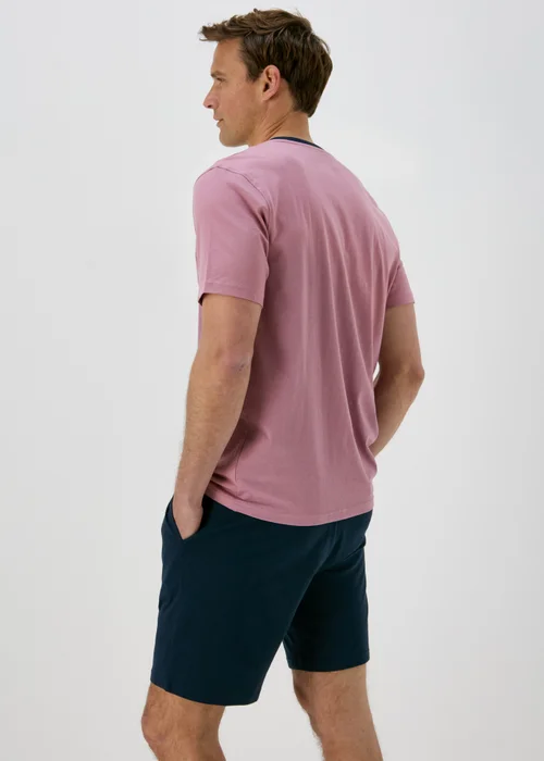 Purple Basic T-Shirt & Shorts Pyjama Set - Extra small Image 2
