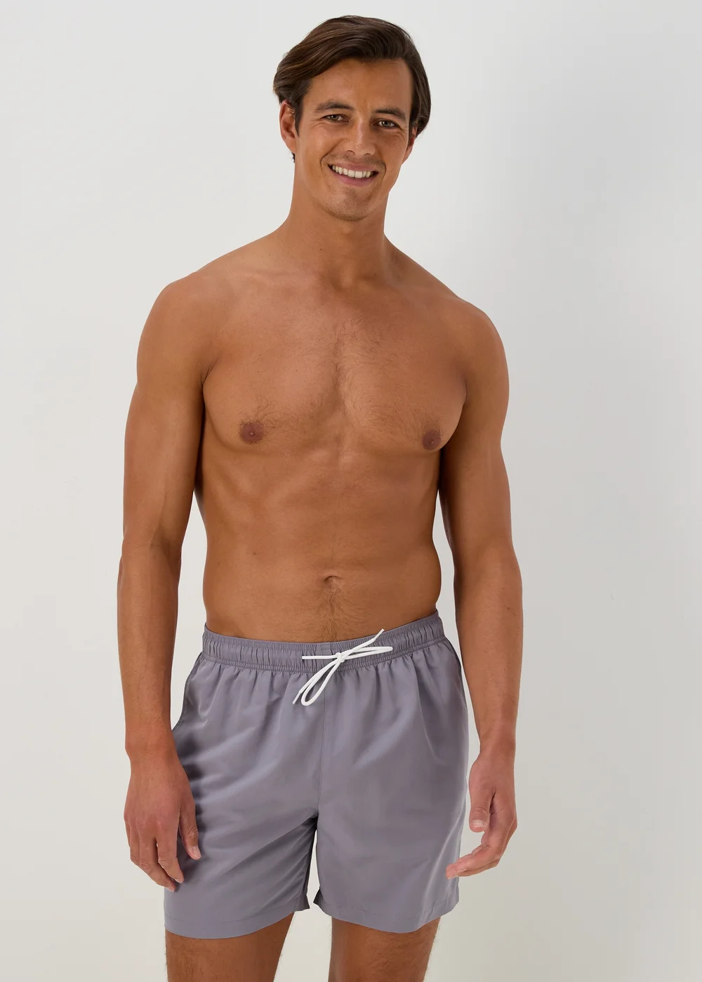 Purple Plain Swim Shorts - S Image 3