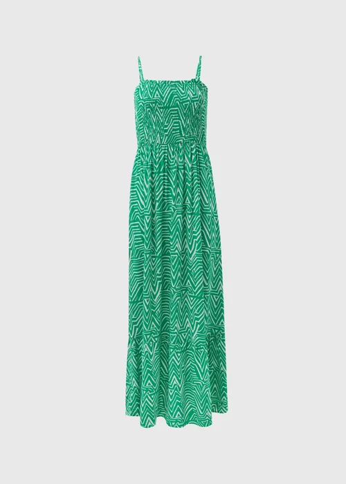 JDY Green Smock Maxi Dress - 10 Image 5