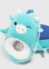 Kids Blue Squishmallows Tatiana Slippers (Younger 11-Older 7) - UK 11/12 - EU 29/30 Image 2