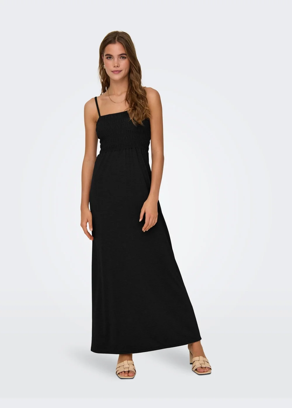 JDY Black Dalila Ankle Smock Dress - 14 Image 2