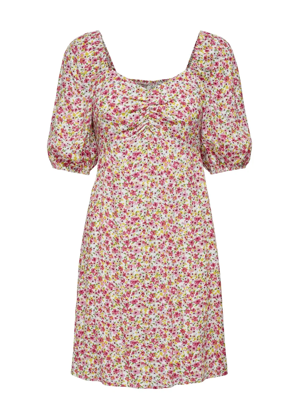 JDY Pink Daisy Dress - 16 Image 2
