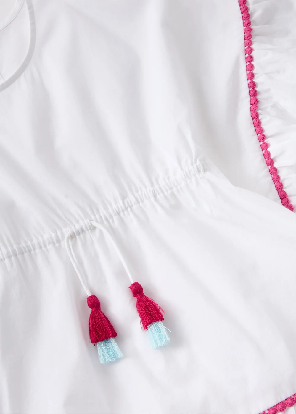 Girls White Kaftan (1-7yrs) - 1-1.5 Yrs Image 2
