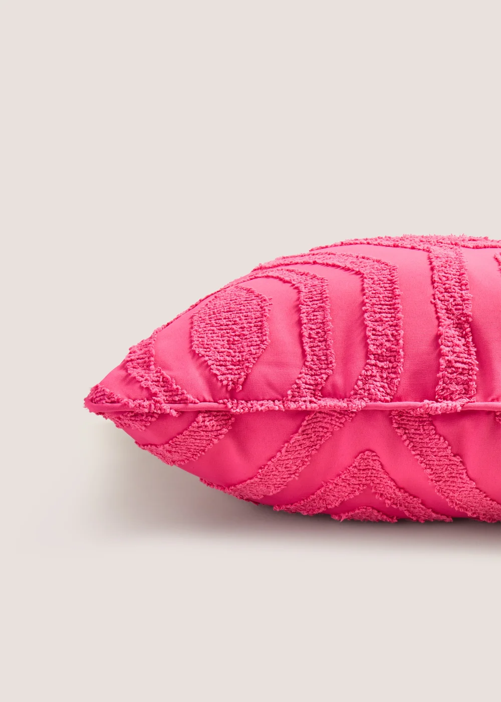 Pink Geometric Pattern Cushion (43cmx43cm) Image 2