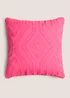 Pink Geometric Pattern Cushion (43cmx43cm) Image 1