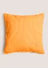 Orange Geometric Pattern Cushion (43cmx43cm) Image 1