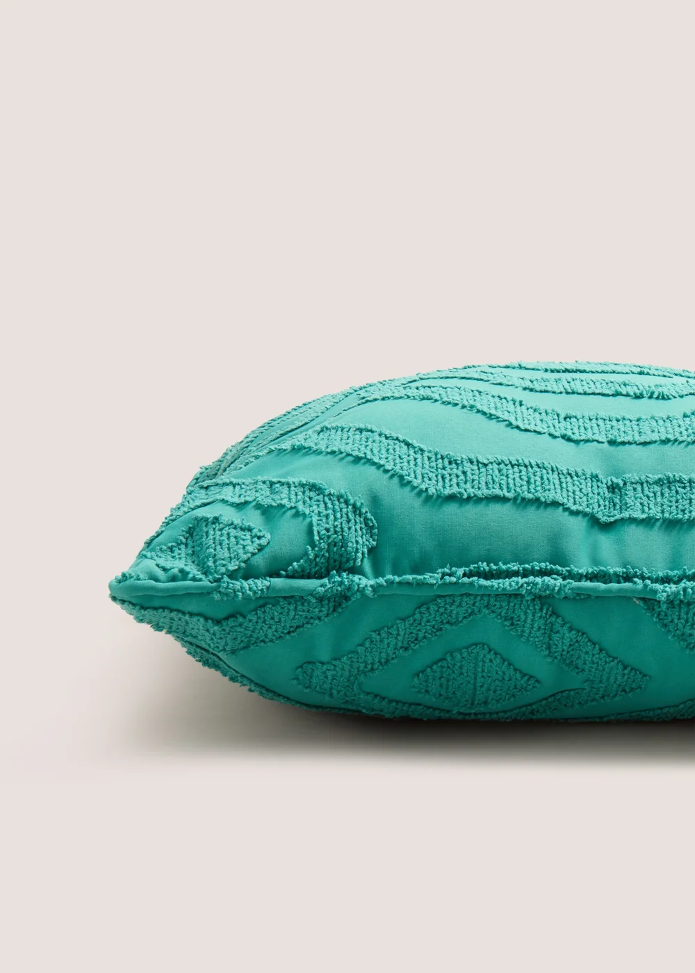 Blue Geometric Pattern Cushion (43cmx43cm) Image 2