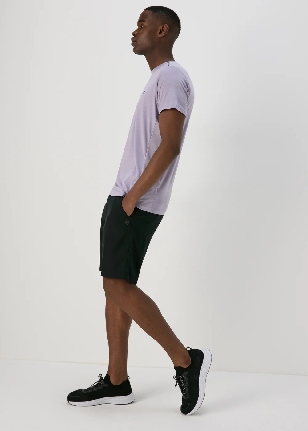 Souluxe Black Golf Shorts - S Image 1