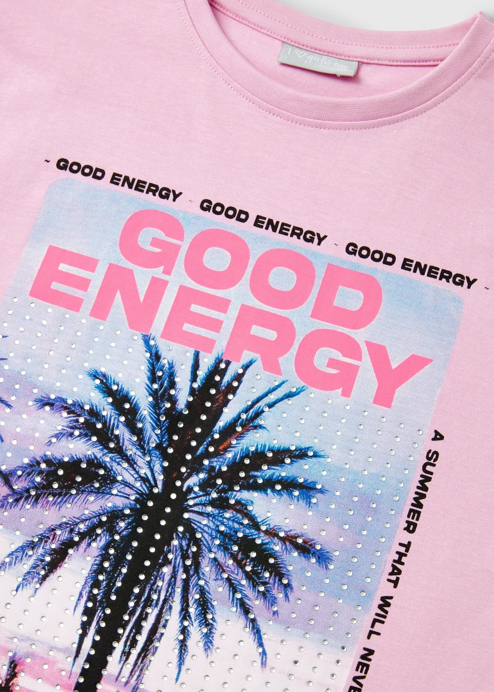 Girls Lilac Photographic T-Shirt (7-13yrs) - Age 7 Years Image 2