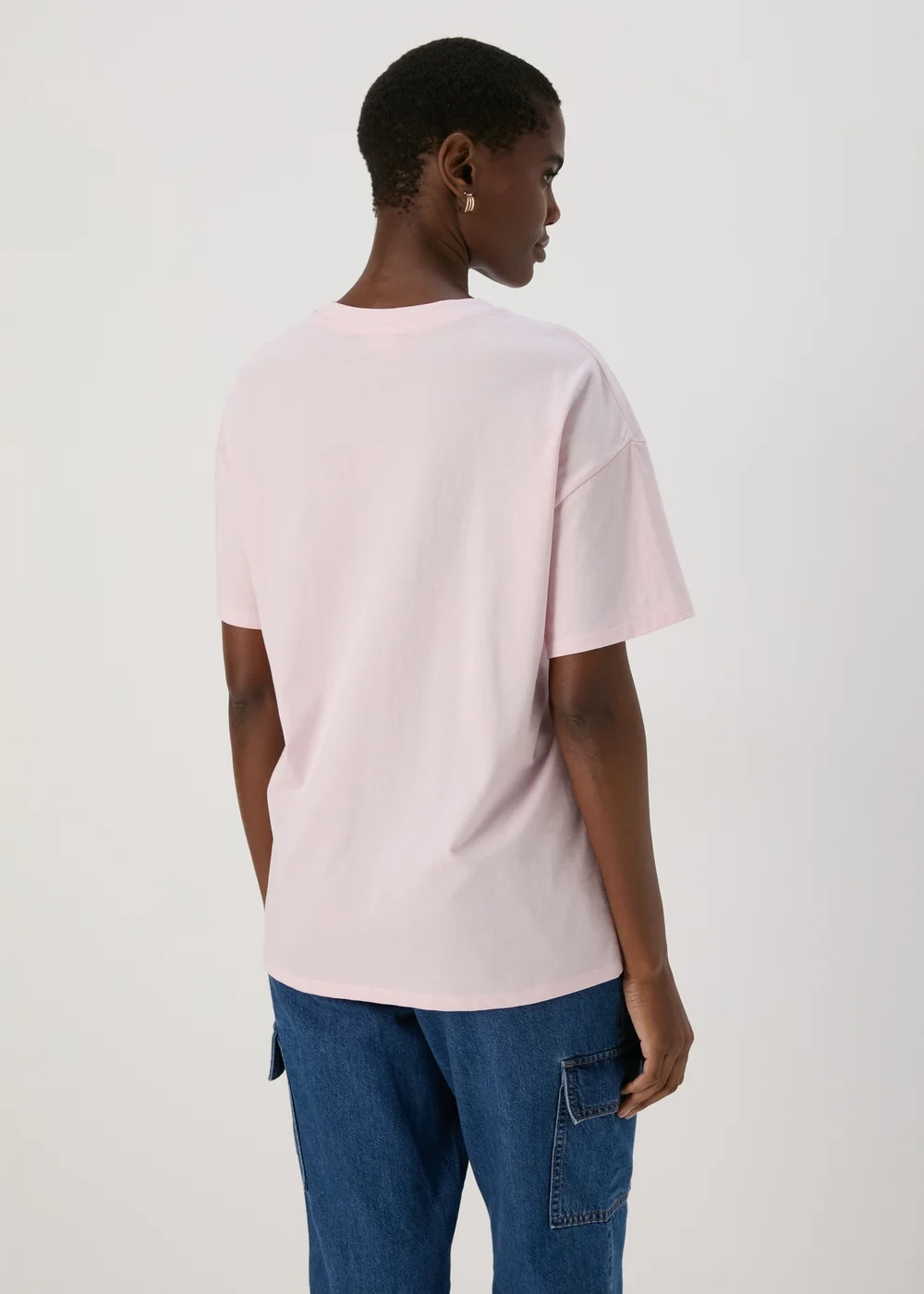Papaya Petite Pink Venice Beach Oversized T-Shirt - XS Image 2