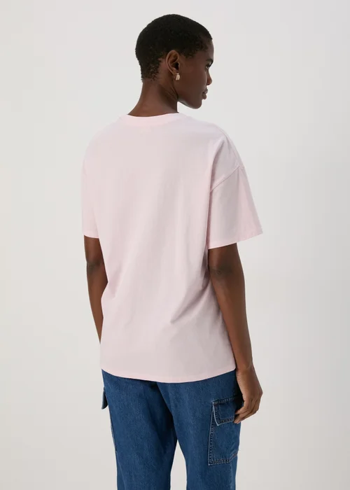 Papaya Petite Pink Venice Beach Oversized T-Shirt - XS Image 2