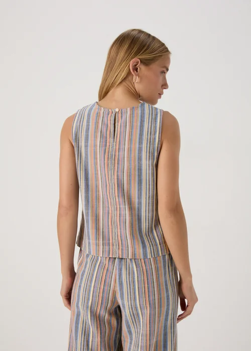 Multicolour Stripe Co Ord Vest - 8 Image 2