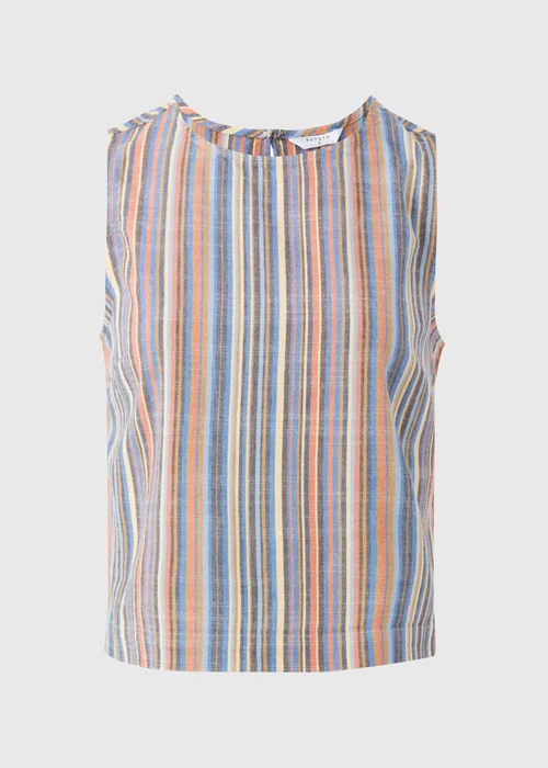 Multicolour Stripe Co Ord Vest - 8 Image 5