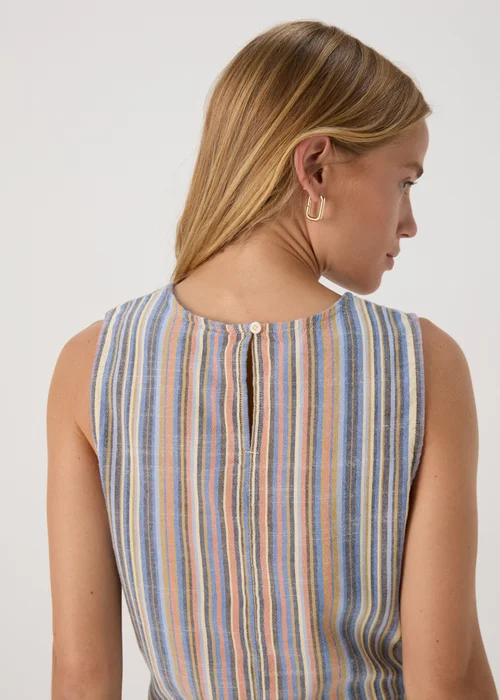 Multicolour Stripe Co Ord Vest - 8 Image 3