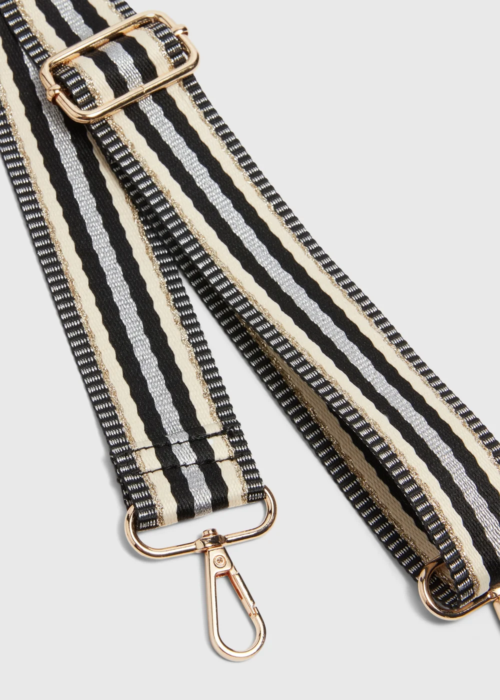 Multicolour Stripe Bag Straps - One Size Image 2