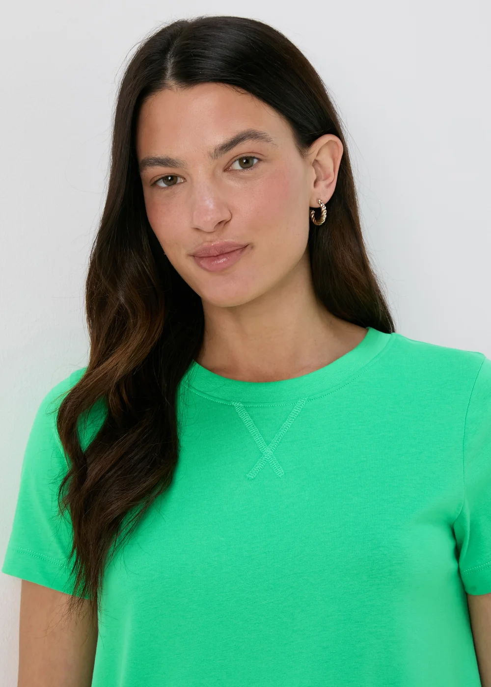 Green T-Shirt Dress - 8 Image 3