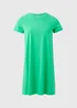 Green T-Shirt Dress - 8 Image 5