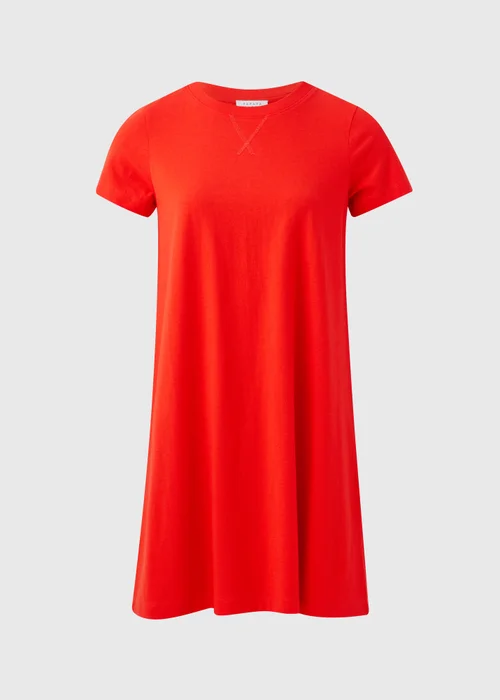 Red T-Shirt Dress - 8 Image 5