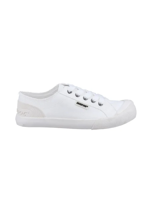 Rocket Dog White Jazzin 12A Canvas Shoes - 3 Image 1