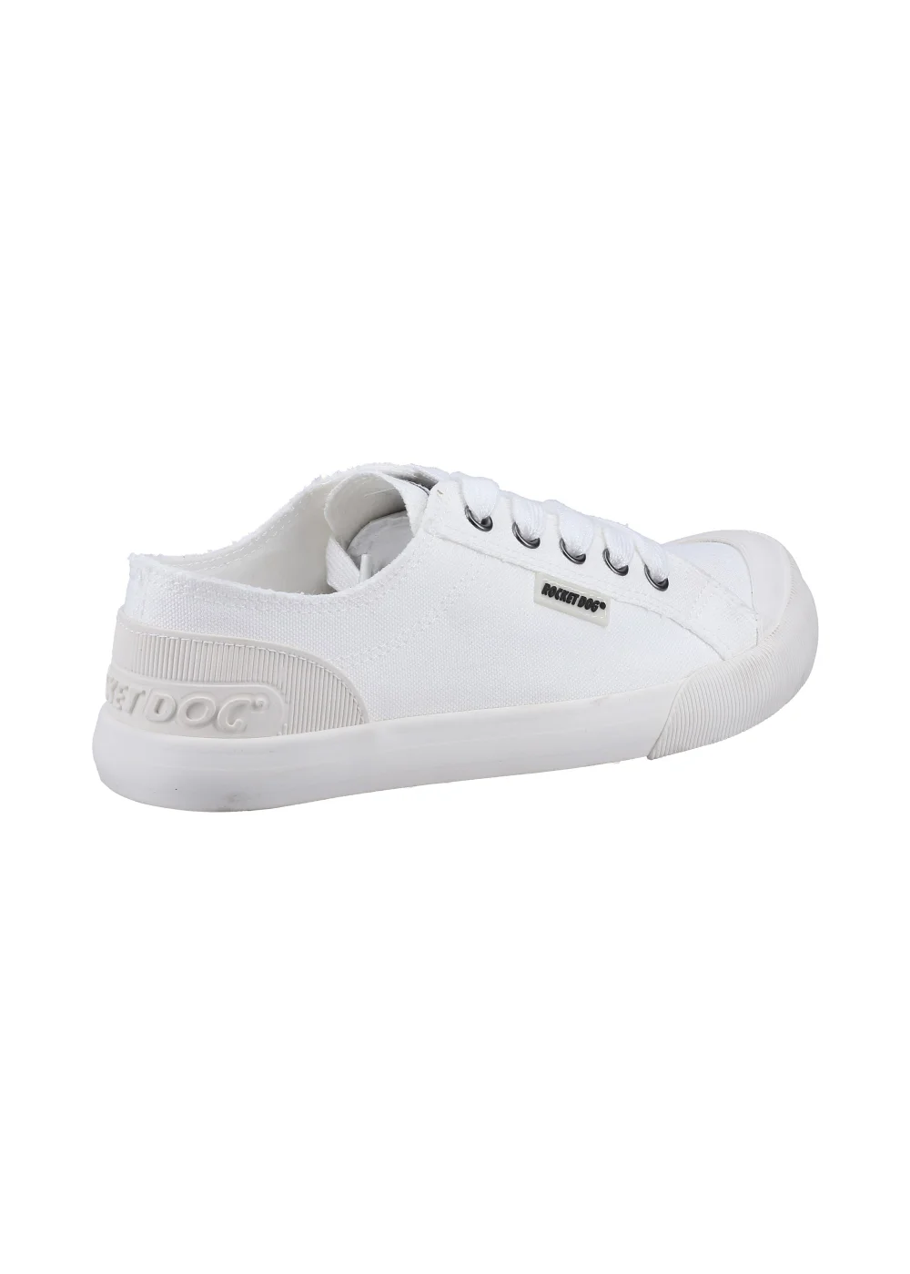 Rocket Dog White Jazzin 12A Canvas Shoes - 3 Image 3